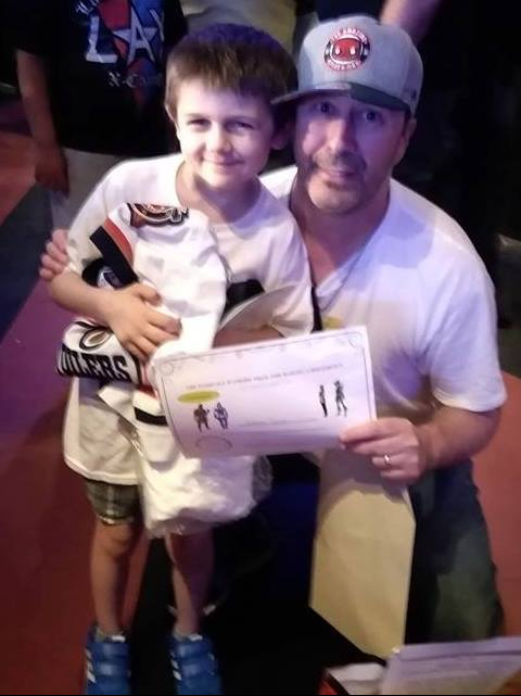 Steven Spice Jnr, real life superhero